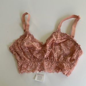 Cosabella curvy longline bra, blush size S